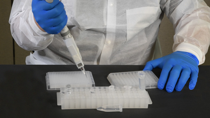 Preparing the sample or assay plate
