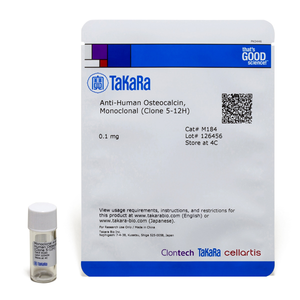 M184: Anti-Human Osteocalcin, Monoclonal (Clone 5-12H)