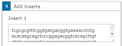 Add inserts window