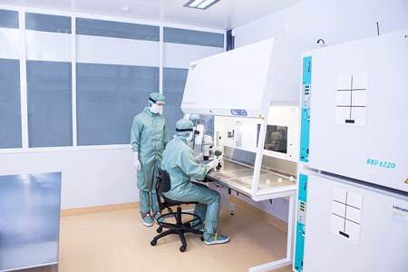 GMP certified facility