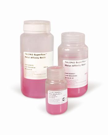 His-tag purification TALON metal affinity resins are available in different sizes